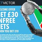 betvictor free bet terms